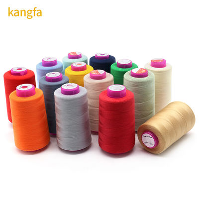 Tipo di filato spunto Personalizzato 20/2 Filato di cucitura a base di poliestere cotone con ridotto restringimento