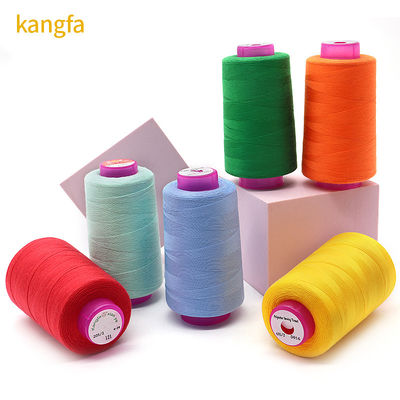 Tipo di filato spunto Personalizzato 20/2 Filato di cucitura a base di poliestere cotone con ridotto restringimento