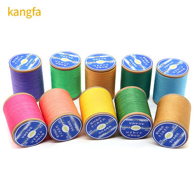 100%poliestere 57g peso filato filo cerato per il gancio Hilo Encerado Para Coser Zapatos