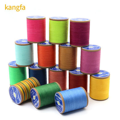 Flat Wax Flat Lines 0.8mm Leather Polyester Waxed Thread per utensile da cucire fai da te fatto a mano