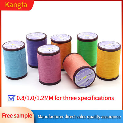 80m/Cone Kangfa Filato artigianale WEIXIN Filato di poliestere cerato 0,8mm per la fabbricazione di gioielli