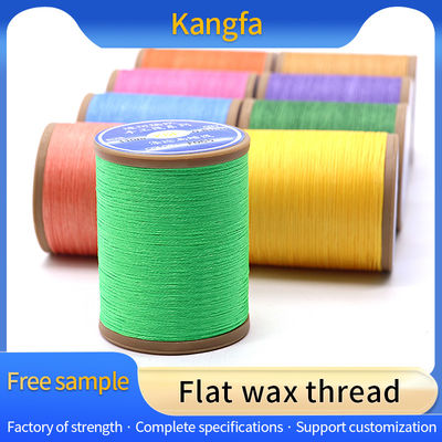 210D Conteggio dei filati Filo di cera resistente all'abrasione per cucitura manuale di cuoio