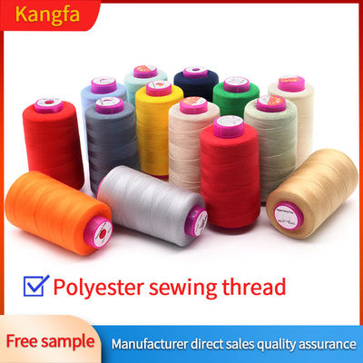 100% filati di poliestere 40s/2 Color Spun TKT120 filo da cucire per la produzione tessile