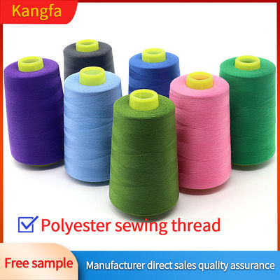 100% filati di poliestere 40s/2 Color Spun TKT120 filo da cucire per la produzione tessile