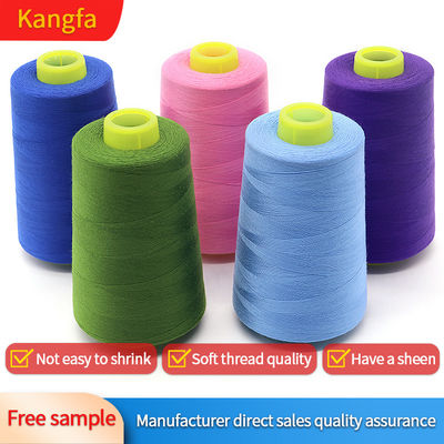 100% filati di poliestere 40s/2 Color Spun TKT120 filo da cucire per la produzione tessile