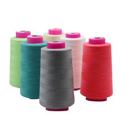 Filato di cucitura spunto di poliestere di cotone a base di cotone personalizzato con peso di 100G e tipo di filo spunto
