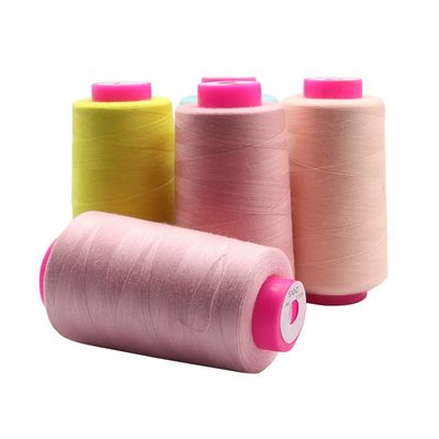 Filato di cucitura spunto di poliestere di cotone a base di cotone personalizzato con peso di 100G e tipo di filo spunto