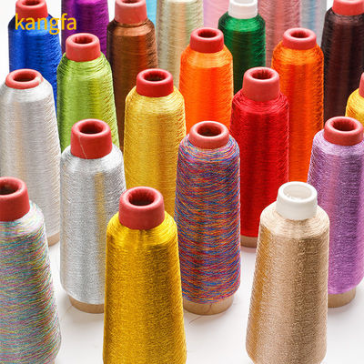 3300y/cone MS 150d Lurex filo di cucitura metallico per crochet fine ST 100% poliestere cono