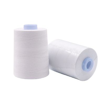 Filati di cucitura di cotone bianco 50/3 100% per progetti personalizzati nell'industria tessile