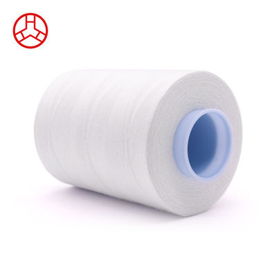 Filati di cucitura di cotone bianco 50/3 100% per progetti personalizzati nell'industria tessile