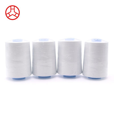 Filati di cucitura di cotone bianco 50/3 100% per progetti personalizzati nell'industria tessile