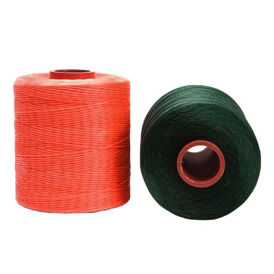 Art Craft Filato di pelle cucito a mano 0,8 mm 1 mm 100% poliestere Filato di cera per scarpe