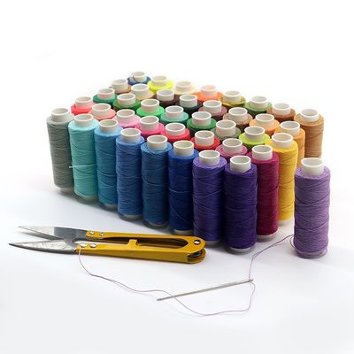 1 mm resistente alle sostanze chimiche 100% pelle di poliestere filo circolare cerato per borse cucite a mano
