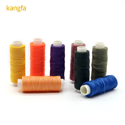 85 Colorato Rotondo 0,45 mm Linea Braccialetto Collare Gioielli cucito a mano Treccato cucitura Filo cerato Modello tinto