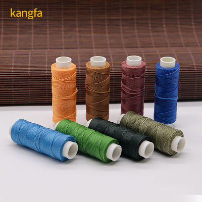 85 Colorato Rotondo 0,45 mm Linea Braccialetto Collare Gioielli cucito a mano Treccato cucitura Filo cerato Modello tinto