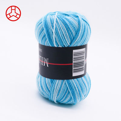 50 g Materiale Filato di lana multicolore di colore puro Filato di latte di cotone Filato di maglia Lana