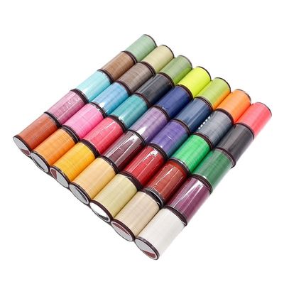 500D/3 High Tenacity Yarn Count Nastro cucito a cera per borse in pelle e braccialetti fai da te