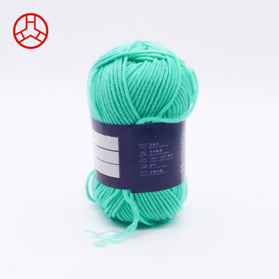 Filati di cotone da latte spessi a 3 strati di filati per bambini di maglieria di lana in filati di filati spunti multicolori per sacchetti da tè