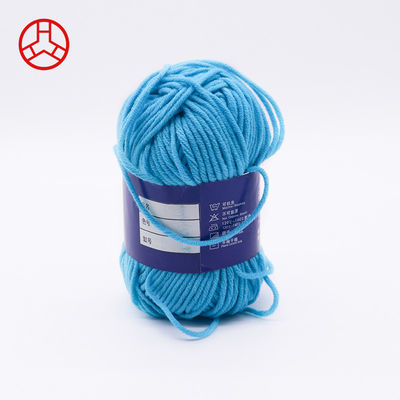 Filati di cotone da latte spessi a 3 strati di filati per bambini di maglieria di lana in filati di filati spunti multicolori per sacchetti da tè
