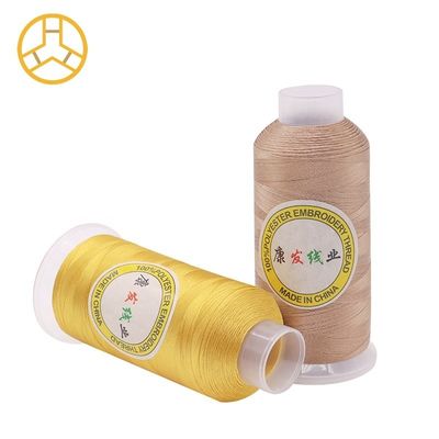140G 5000M/cone 100% poliestere 120d 2 filo di ricamo per abbigliamento