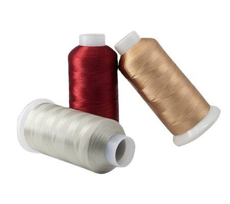 140G 5000M/cone 100% poliestere 120d 2 filo di ricamo per abbigliamento