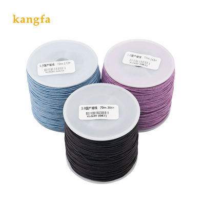 100% cotone rotolo cordone a cera filo cordone stringa cintura per gioielli realizzazione cono di plastica