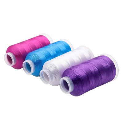 Supporto 7 giorni Ordine campione Tempo di consegna 720 confezioni di colore di filo ricamato in poliestere 120D