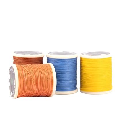 Cucitura a mano 30g Un rotolo di filo di cera rotonda per artigianato di cuoio fai da te Poliestere 0.55MM