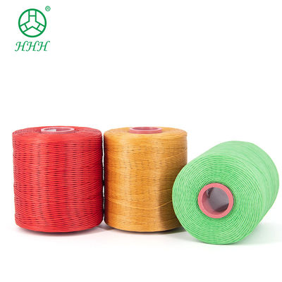 Flat Round 0.6mm 0.8mm 1mm Poliester intrecciato filo cerato per accessori di gioielleria