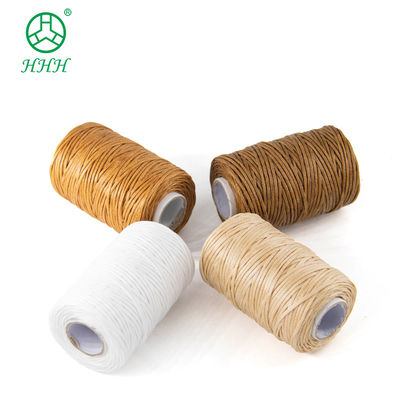0.8mm Filato di cucitura in poliestere cerato per cucitura di prodotti in pelle e durevole