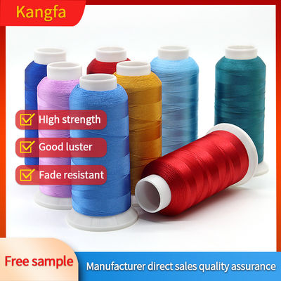 720 colori 120D/2 100% filo ricamo in poliestere per ricamo in macchina 120g peso netto