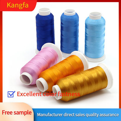 Filato di cucitura a filo industriale 720 colori 100% poliestere filo ricamo lucido