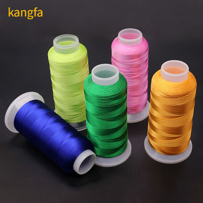 100g di filo ricamo Kangfa 4000y 100% poliestere mercerizzato 150d filo da cucitura Made
