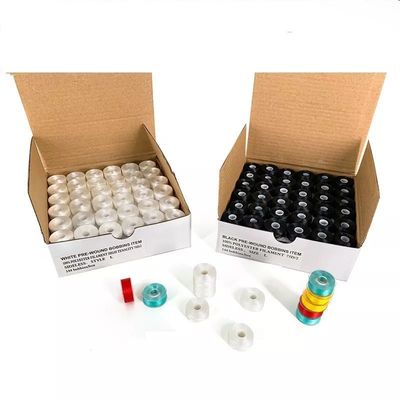 Filato di cucitura 3.7g/ pallina Filato di bobina pre-ferito per progetti di ricamo a cucitura