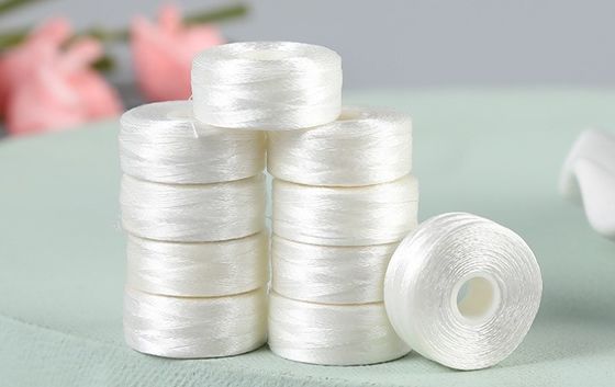 Filato di cucitura 3.7g/ pallina Filato di bobina pre-ferito per progetti di ricamo a cucitura