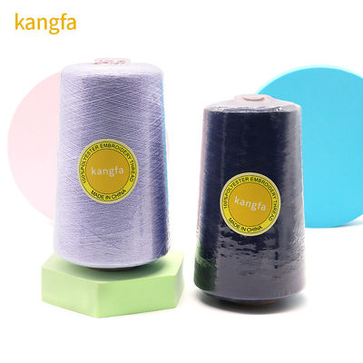 Acqua resistente 120D/2 filo ricamo filo da cucire 5000 Yards Kangfa Filament Supply