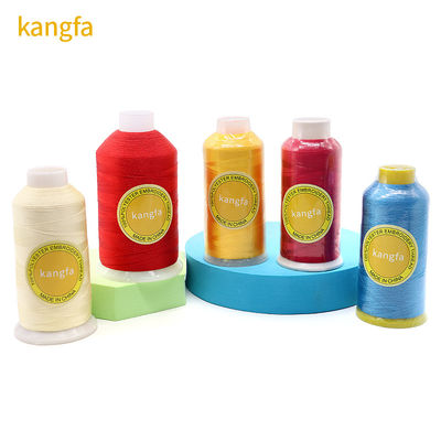 Acqua resistente 120D/2 filo ricamo filo da cucire 5000 Yards Kangfa Filament Supply