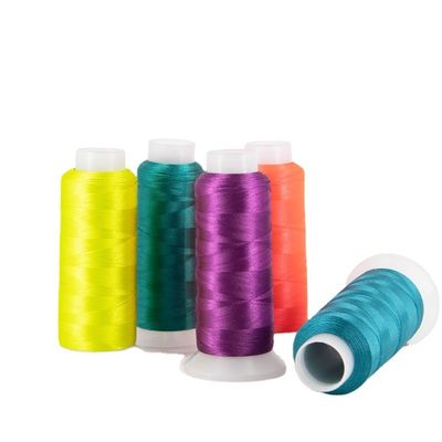 Filtro di ricamo a raglio viscoso a alta tenacità 120d/2 100% per fabbricazione di macchine di ricamo