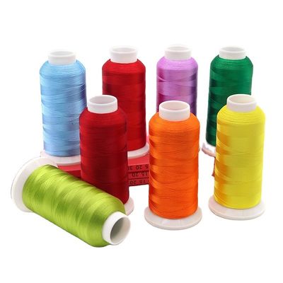 Filato di ricamo 720 colori Scelta Filato personalizzato per macchine in poliestere 100g/spool