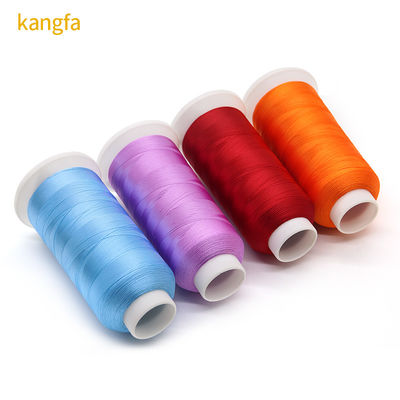 720 colori Selezione filo ricamo in poliestere 100g/spool personalizzato con campione gratuito