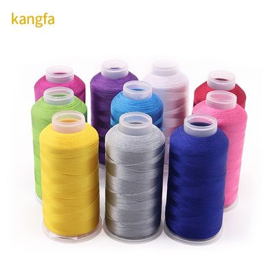 120g Peso netto 120D/2 Alta resistenza al colore Fiducia al colore Filato ricamato in poliestere per spot