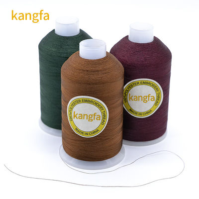 600 colori opzionale 100% poliestere 120d 2 10000m filo ricamo per la maglieria a mano
