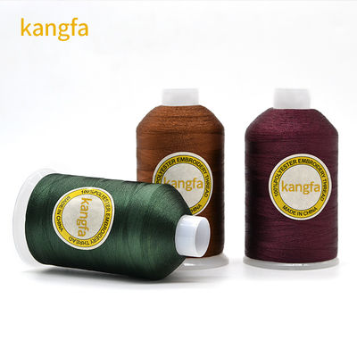 600 colori opzionale 100% poliestere 120d 2 10000m filo ricamo per la maglieria a mano