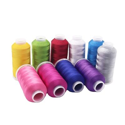 OEM ODM 120/2 4000yard 100% filo ricamato in poliestere resistente alle alte temperature