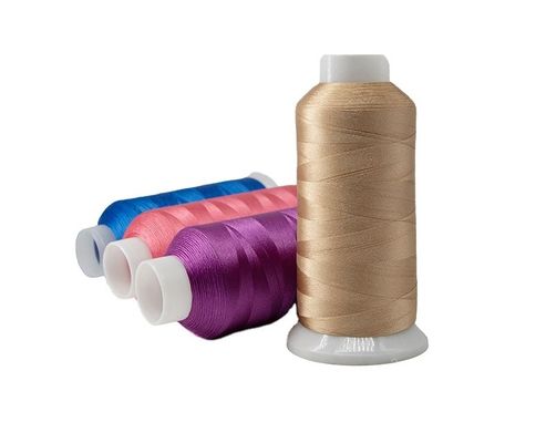 100% poliestere 120d 2 5000Y filo ricamo con ridotto restringimento OEM ODM accettato