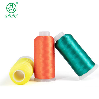 OEM ODM Accettazione 120D/2 Viscose Rayon Filato di ricamo con cono di plastica